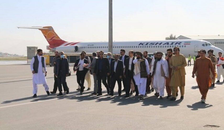 شرکت هواپیمایی “کیش‌ایر” پروازهای خود به افغانستان را آغاز کرد